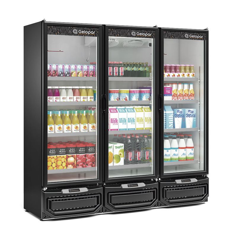 Foto oficial Gelopar: GCVR-1450/PR/220V 60Hz Refrigerador Vertical