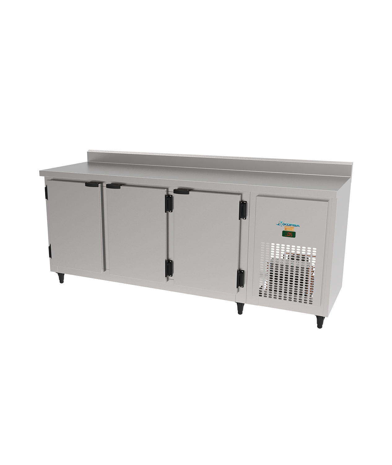 Foto oficial KOFISA: Balcao Servico 1,85 Inox Escovado /