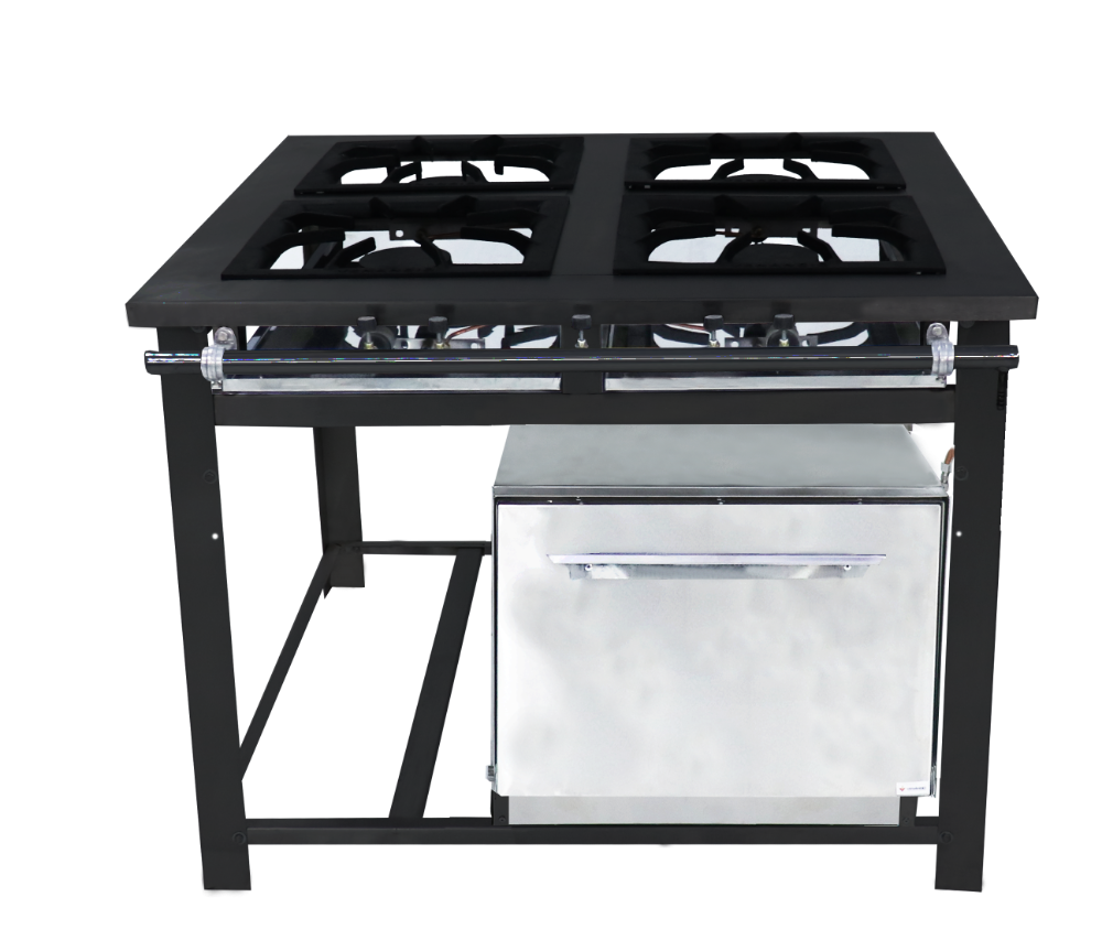 Foto oficial VENANCIO: Fogao Ind Gas Maxi Inox Alta Pressao