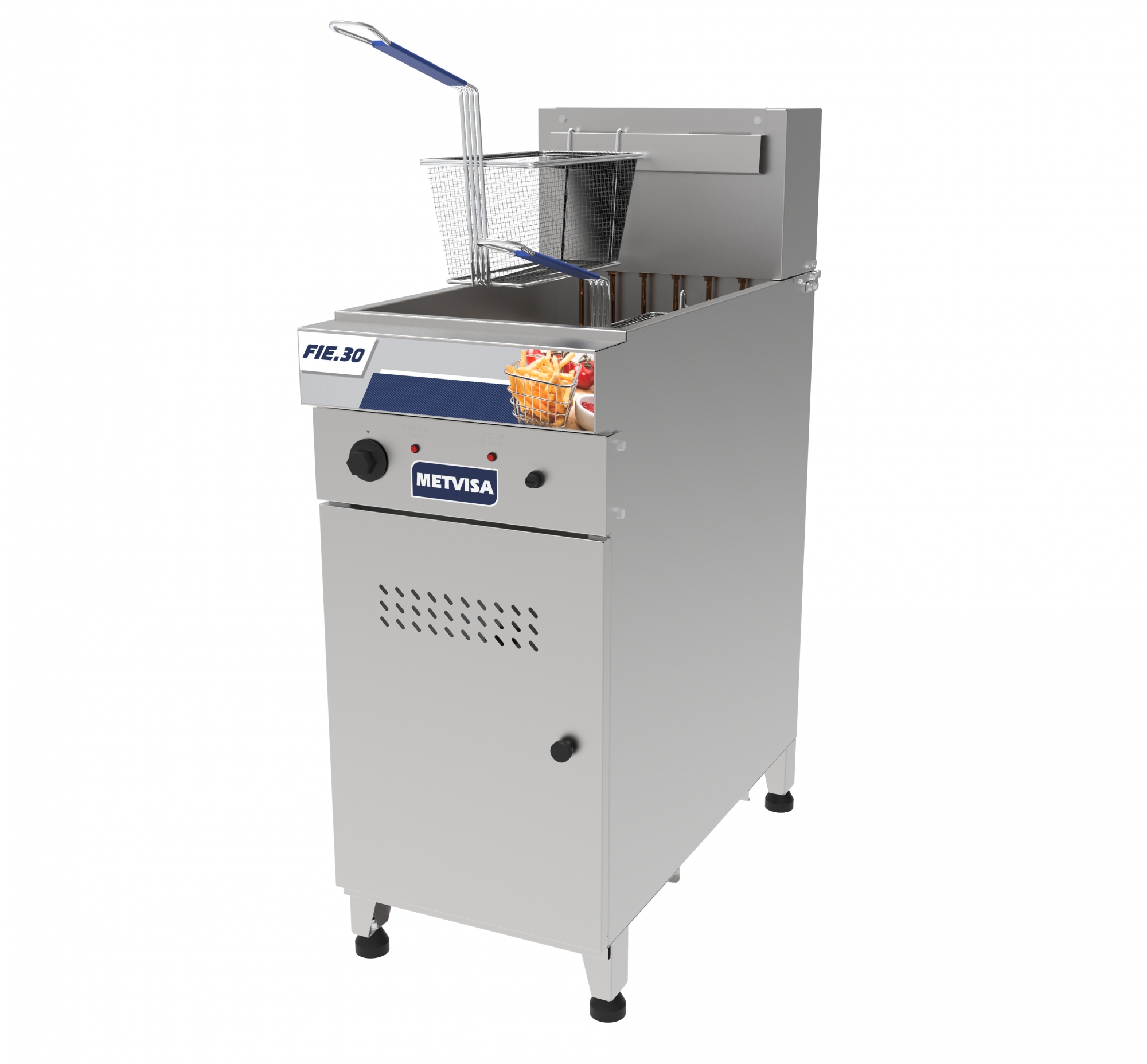 Fritadeira Industrial Eletrica 30L — METVISA