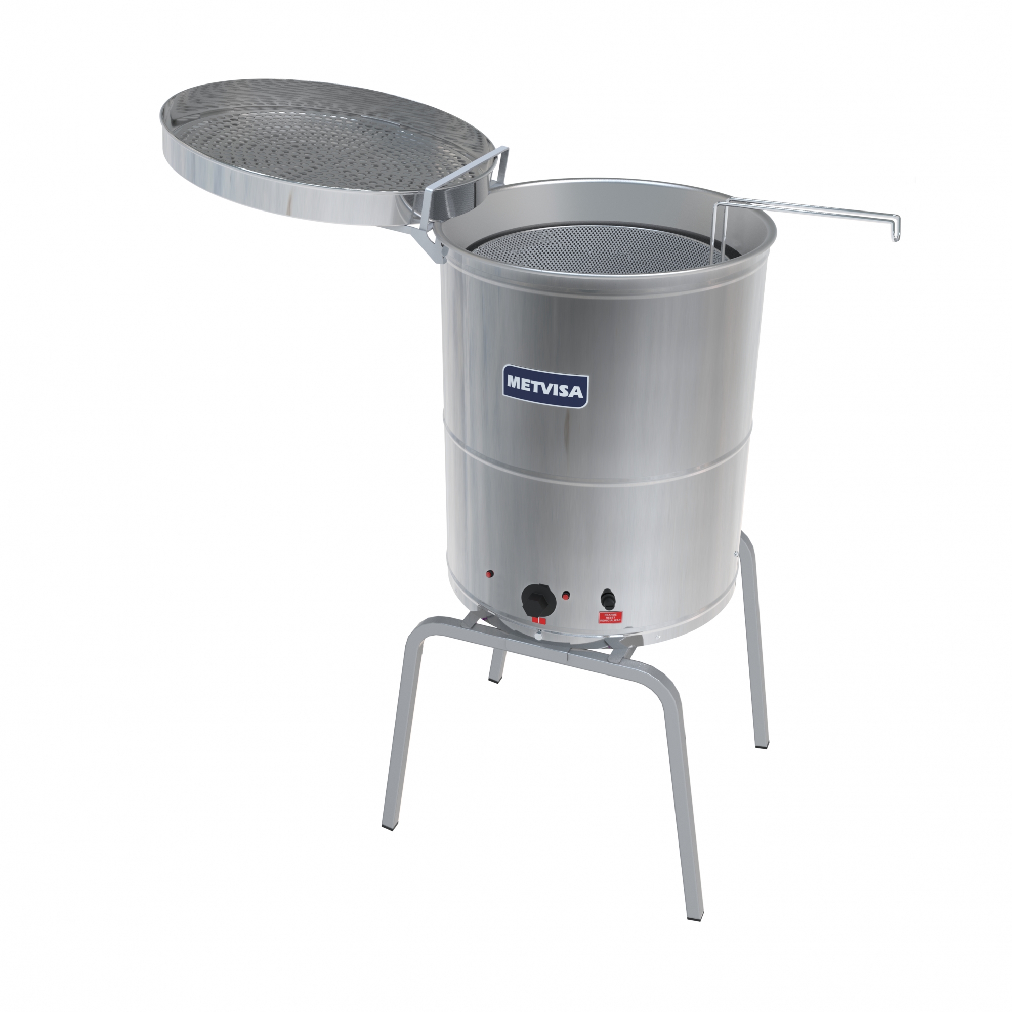 Fritadeira Industrial Eletrica 20L 5000W — METVISA
