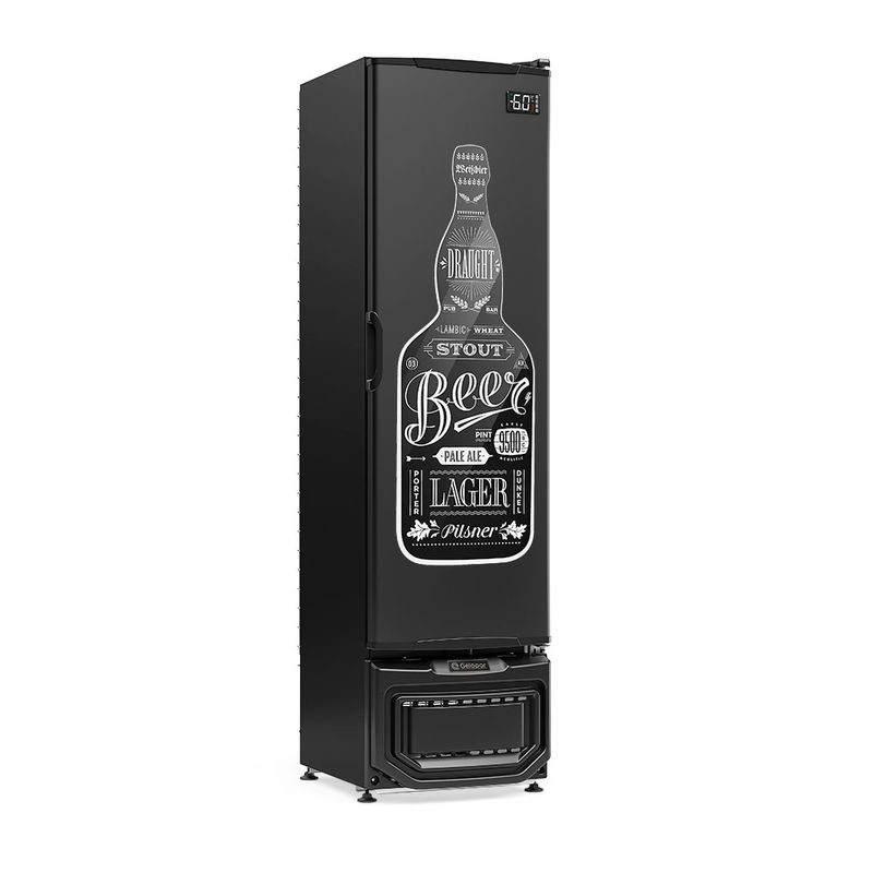 Foto oficial Gelopar: GCB-23E/PR/220V 60Hz Refrigerador Vertical